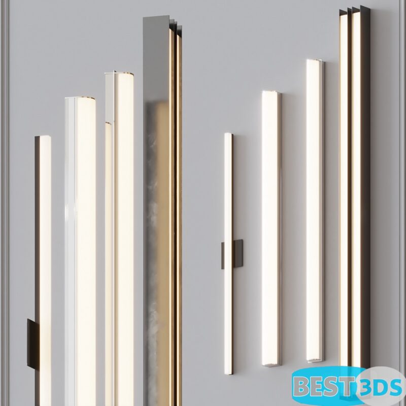 Applique murale – Wall lamps Set 5