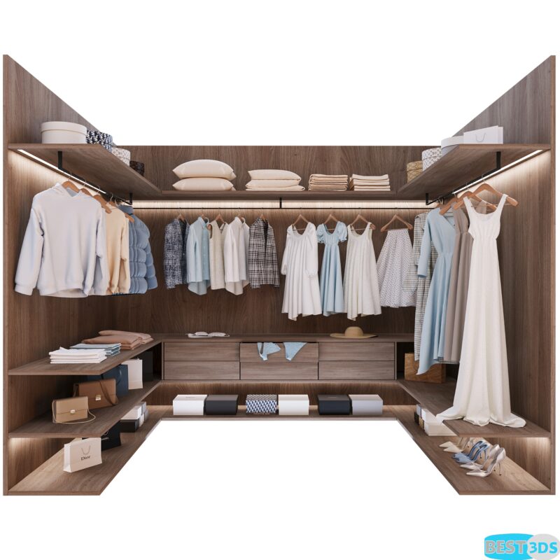 Armoire Wardrobe 001