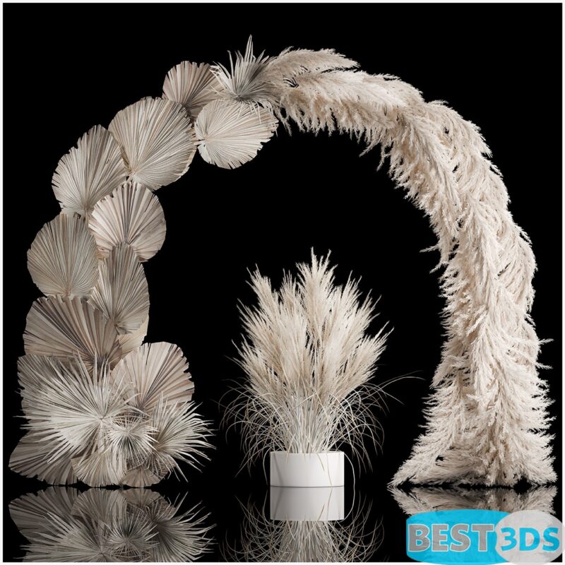 MModèle 3D de Wedding arch for decoration