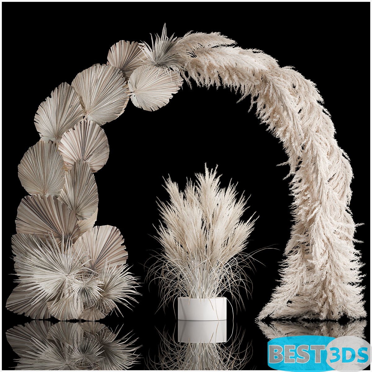 MModèle 3D de Wedding arch for decoration