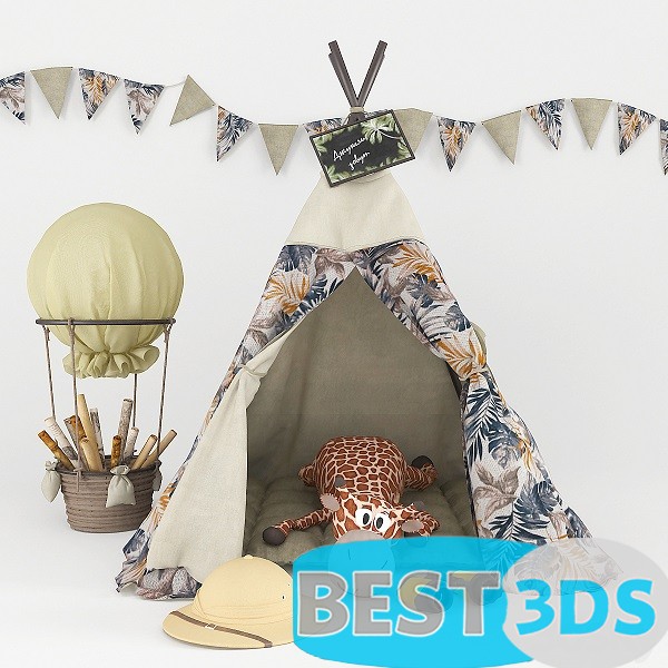 Pack model 3D- Equipement D'enfant – Image 4