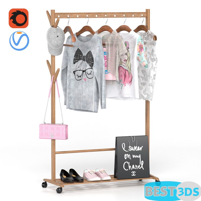 Penderie vêtements femmes