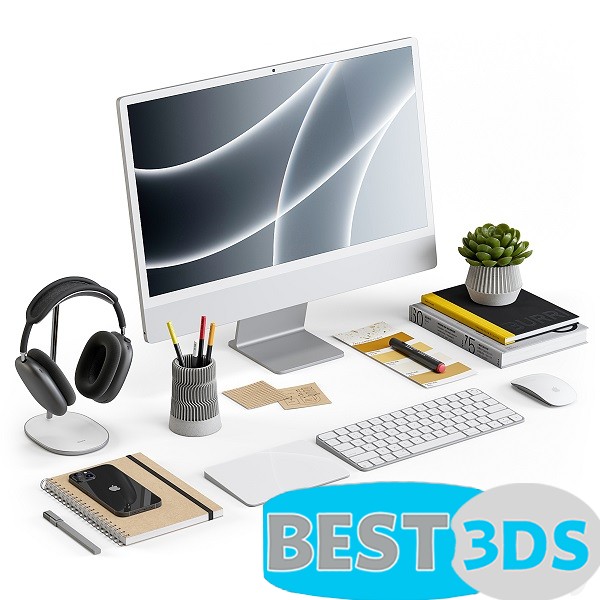 Modèle 3D de Workplace --