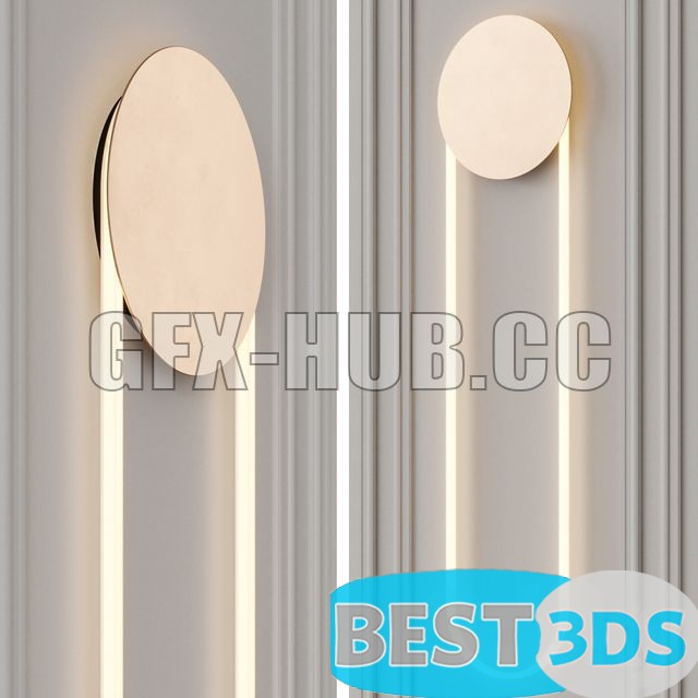 Éclairage mural – d Armes RA Wall Light