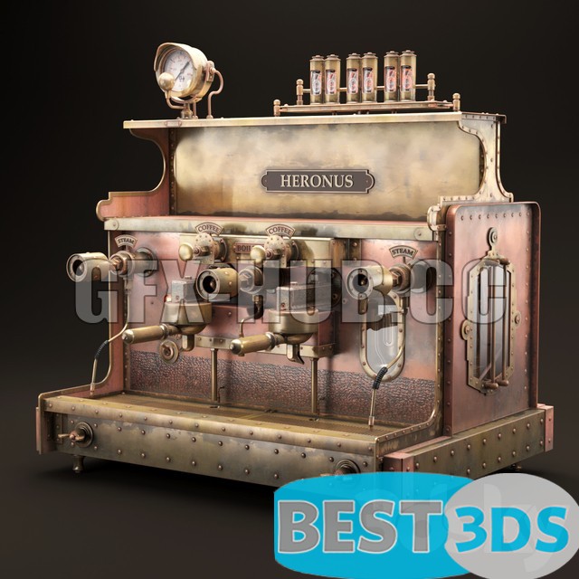 steampunk coffee machine