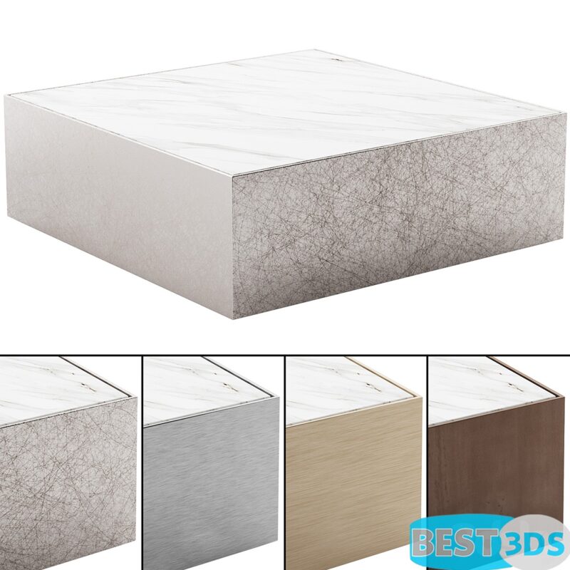 Table basse en marbre Ballot - Phase