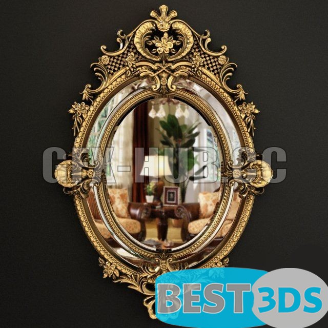 Pack model 3D- Miroir – Image 2