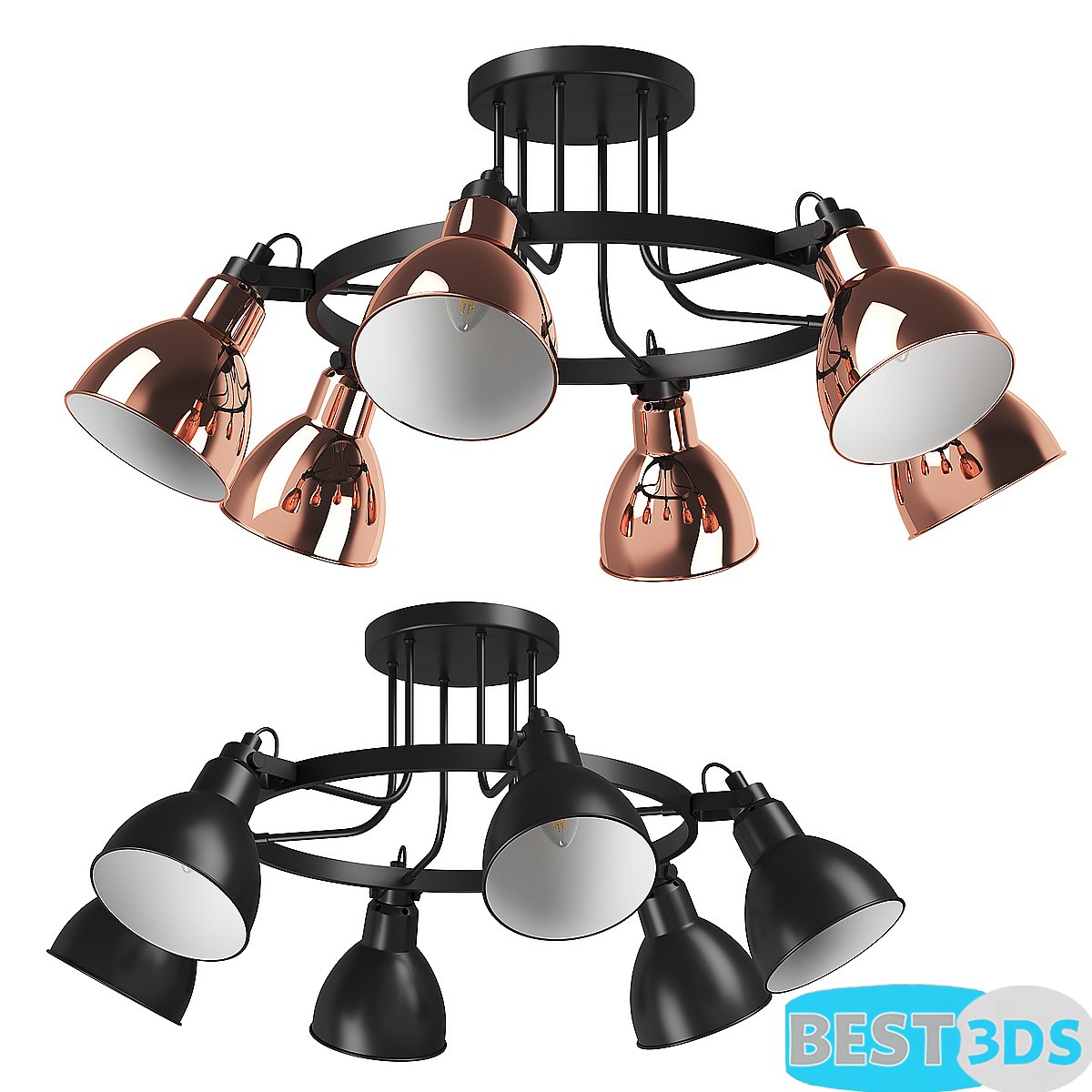 Pack model 3D- Eclairage De Plafond – Image 243