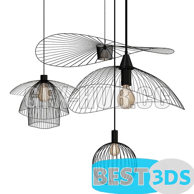 Pack model 3D- Eclairage De Plafond – Image 241