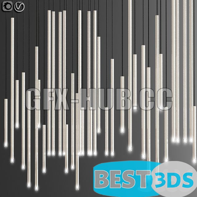 Pack model 3D- Eclairage De Plafond – Image 240