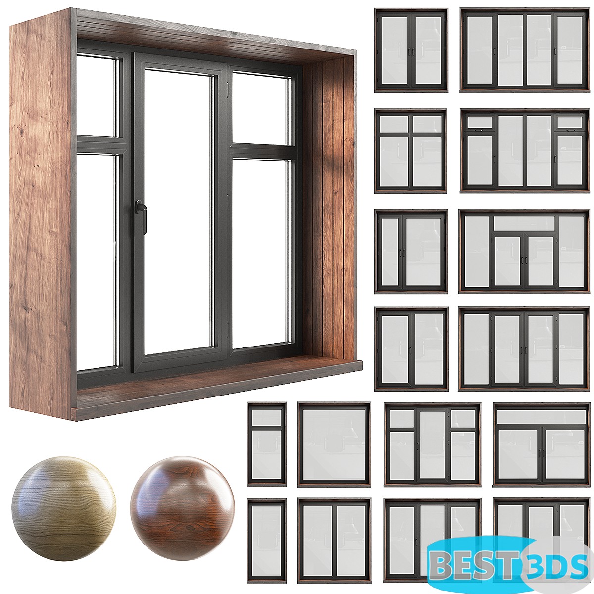 Pack model 3D- Portes – Image 2
