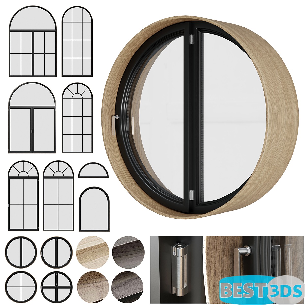 Pack model 3D- Portes – Image 3