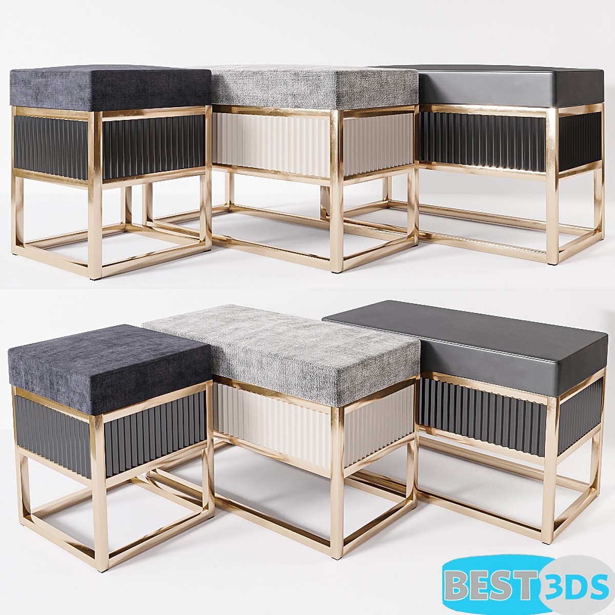 Pack model 3D- Sièges Moelleux – Image 4