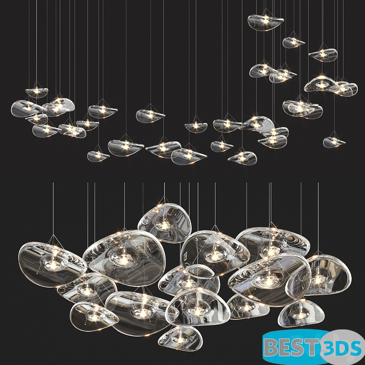 Pack model 3D- Eclairage De Plafond – Image 239