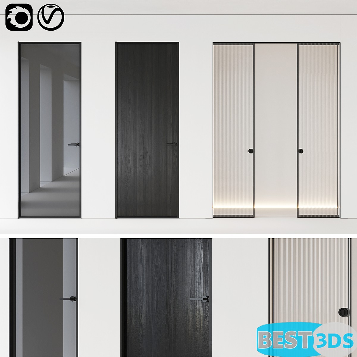Pack model 3D- Portes – Image 5