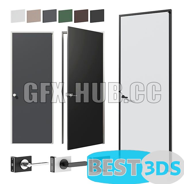 Pack model 3D- Portes – Image 6