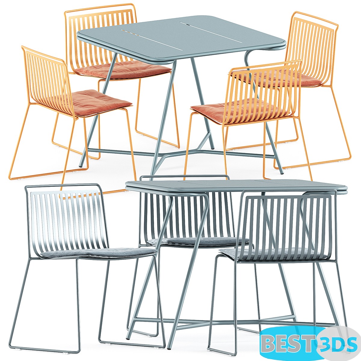 Pack model 3D- Tables Et Chaises – Image 197
