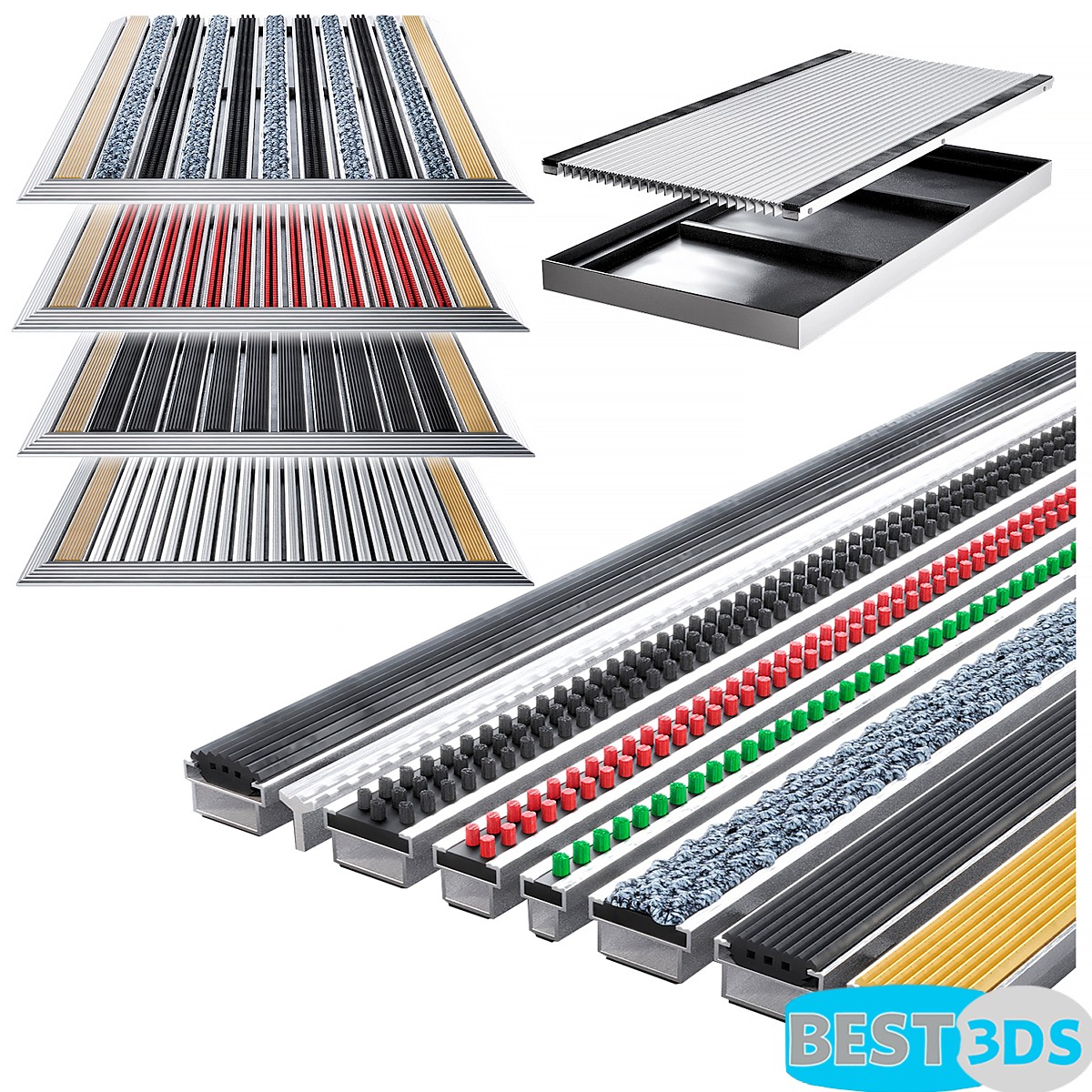 Garde‑boue aluminium pour voirie