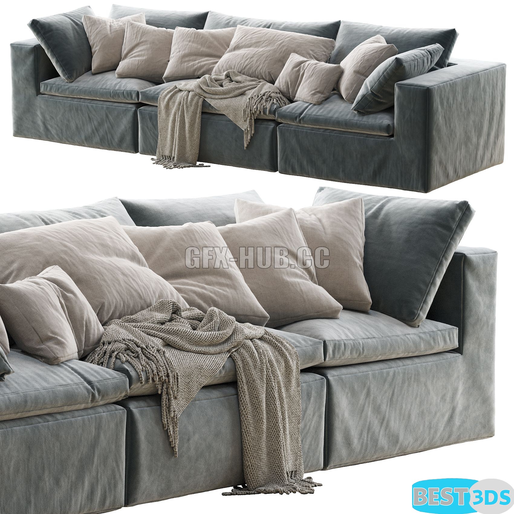Pack model 3D- Canapé – Image 358