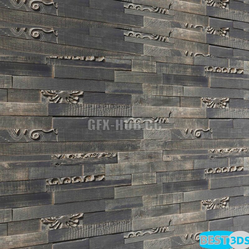 Mur en bois ancien