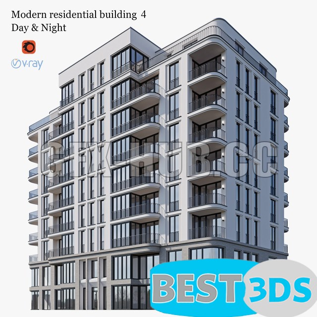 Immeuble d’habitation 9 étages