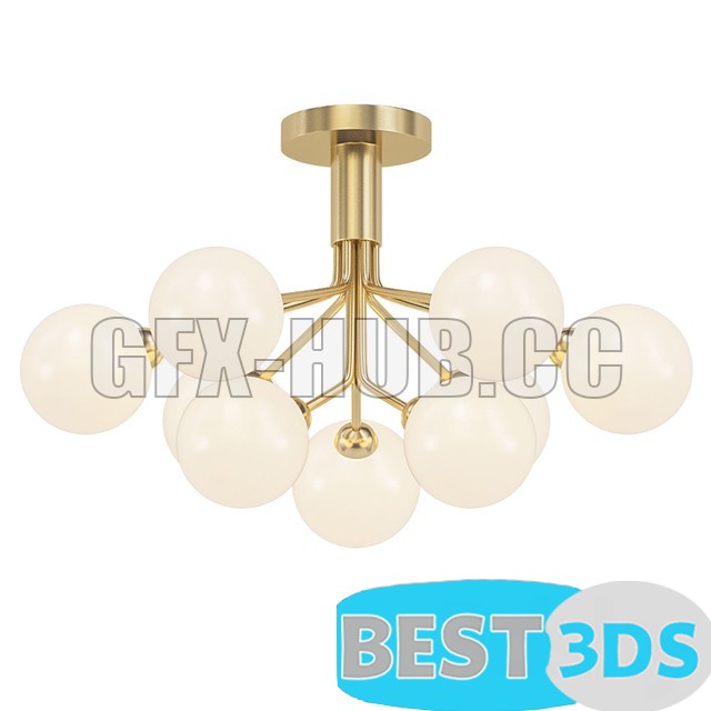 Pack model 3D- Eclairage De Plafond – Image 228