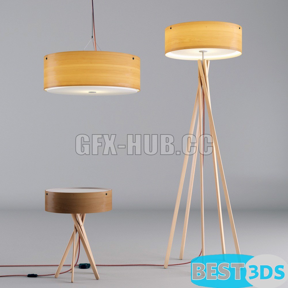 Pack model 3D- Lampe – Image 3