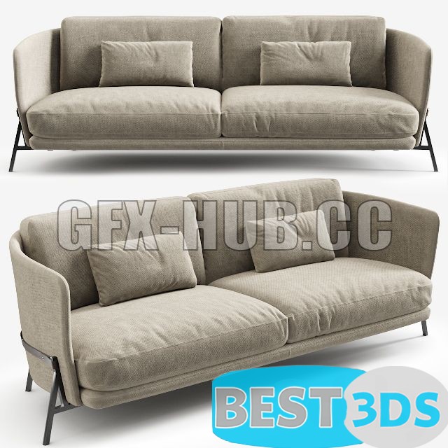 Canapé Cradle – Arflex