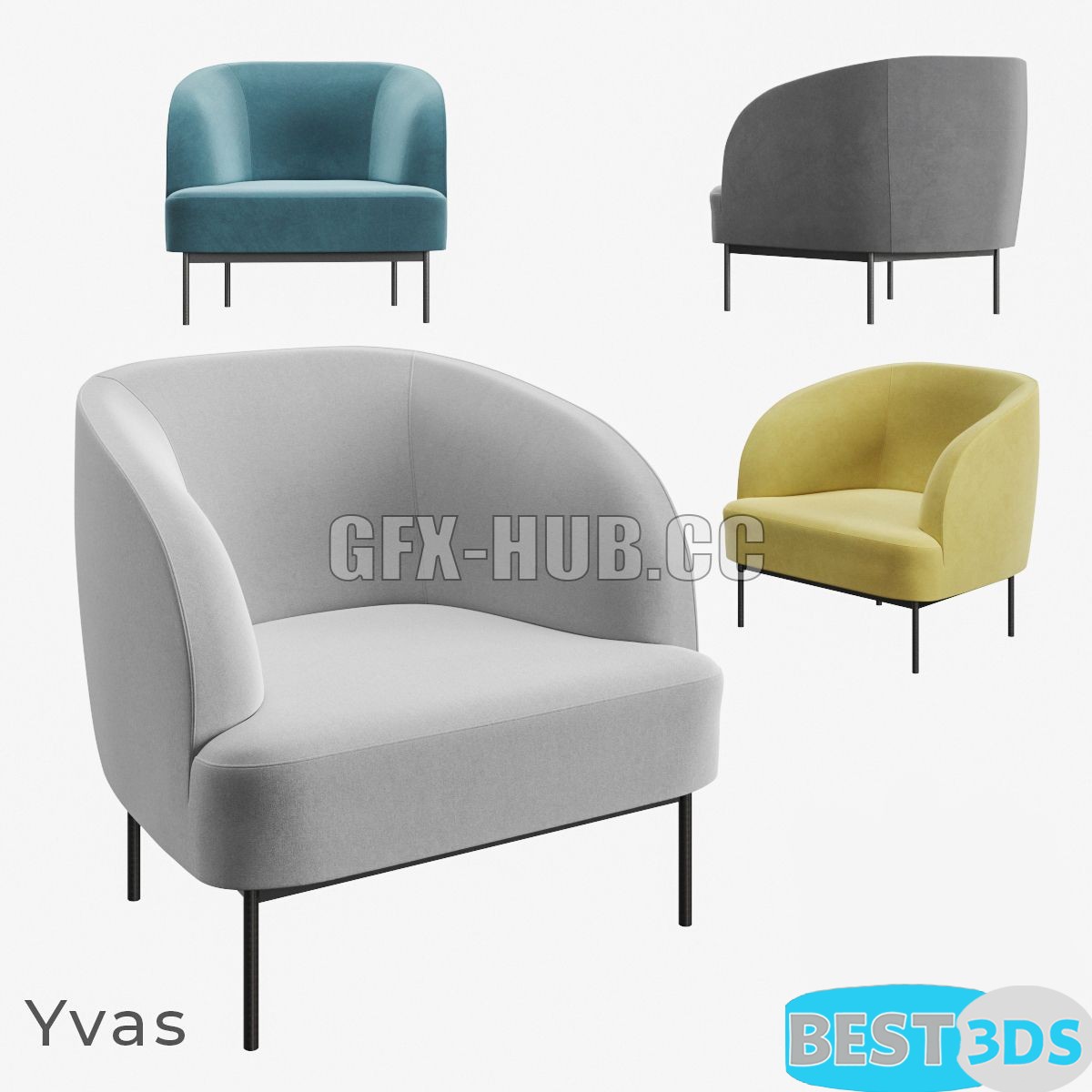 Pack model 3D- Chaise – Image 397