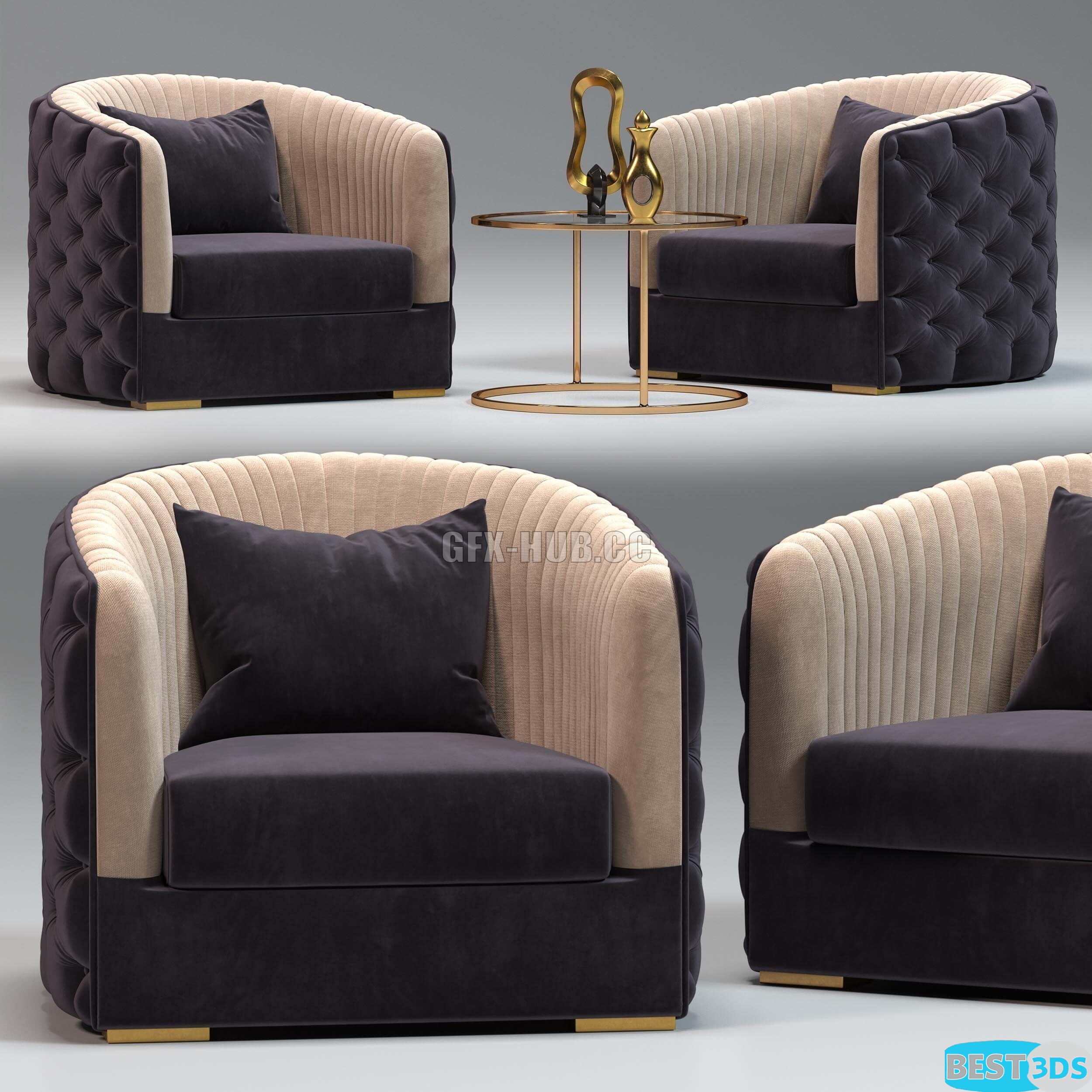 Pack model 3D- Chaise – Image 396