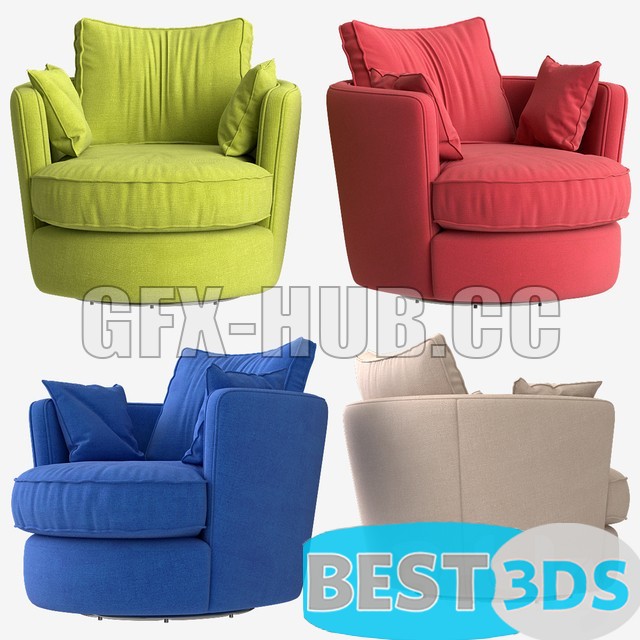 Pack model 3D- Chaise – Image 395