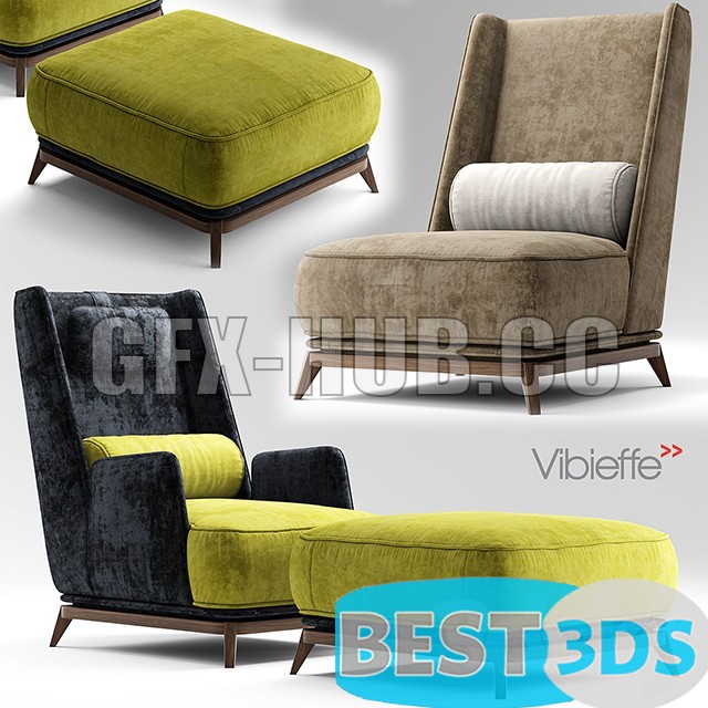 Pack model 3D- Chaise – Image 380