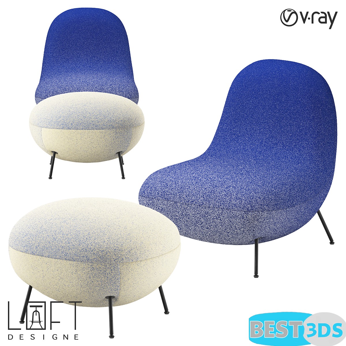 Pack model 3D- Chaise – Image 410