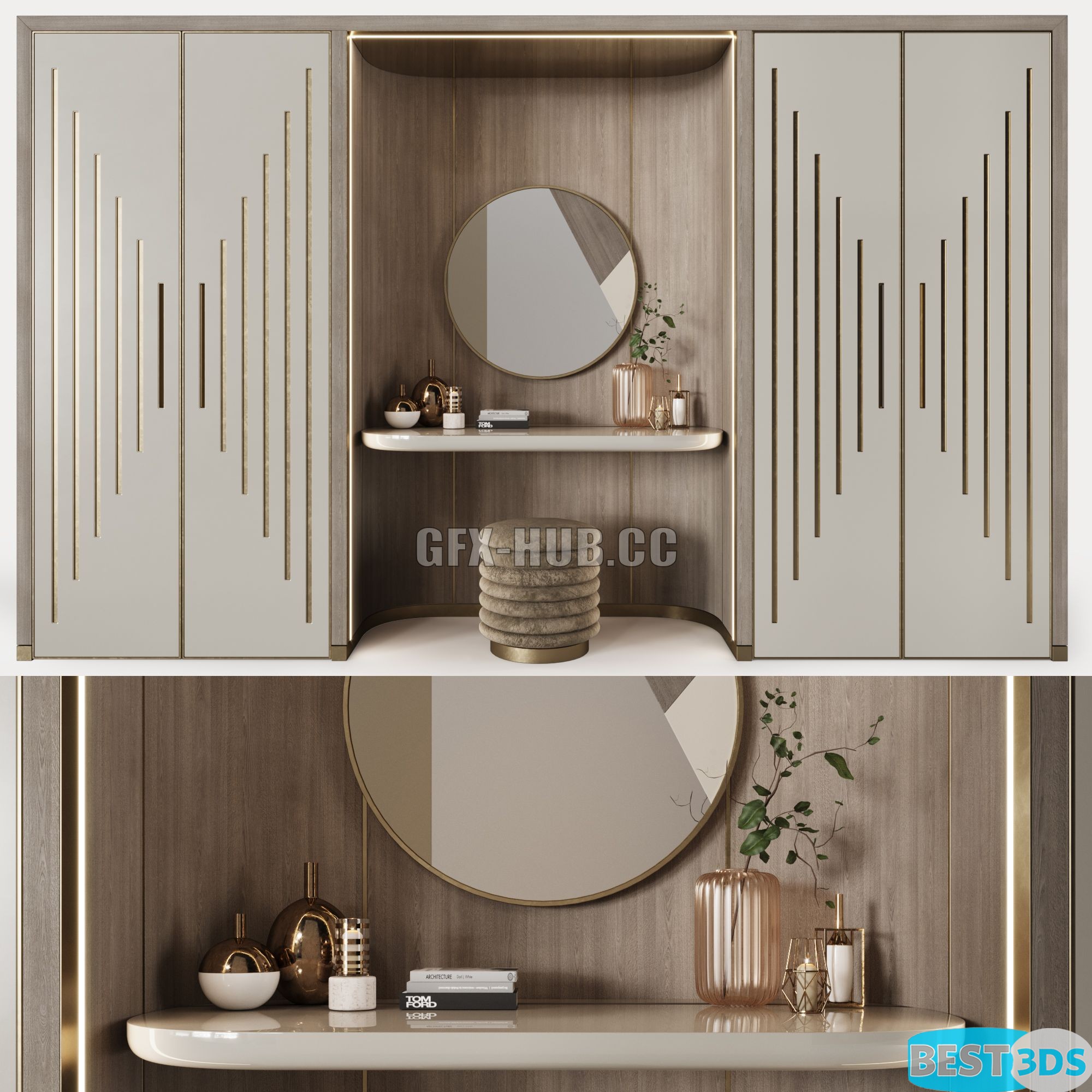 Armoire Art Déco 09