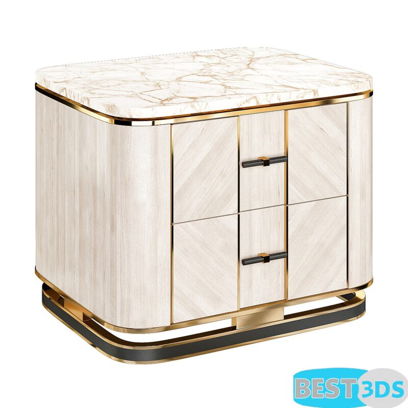 Tables de nuit Ashi (set de 2)