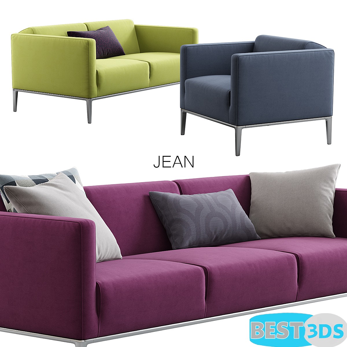 Pack model 3D- Canapé – Image 342