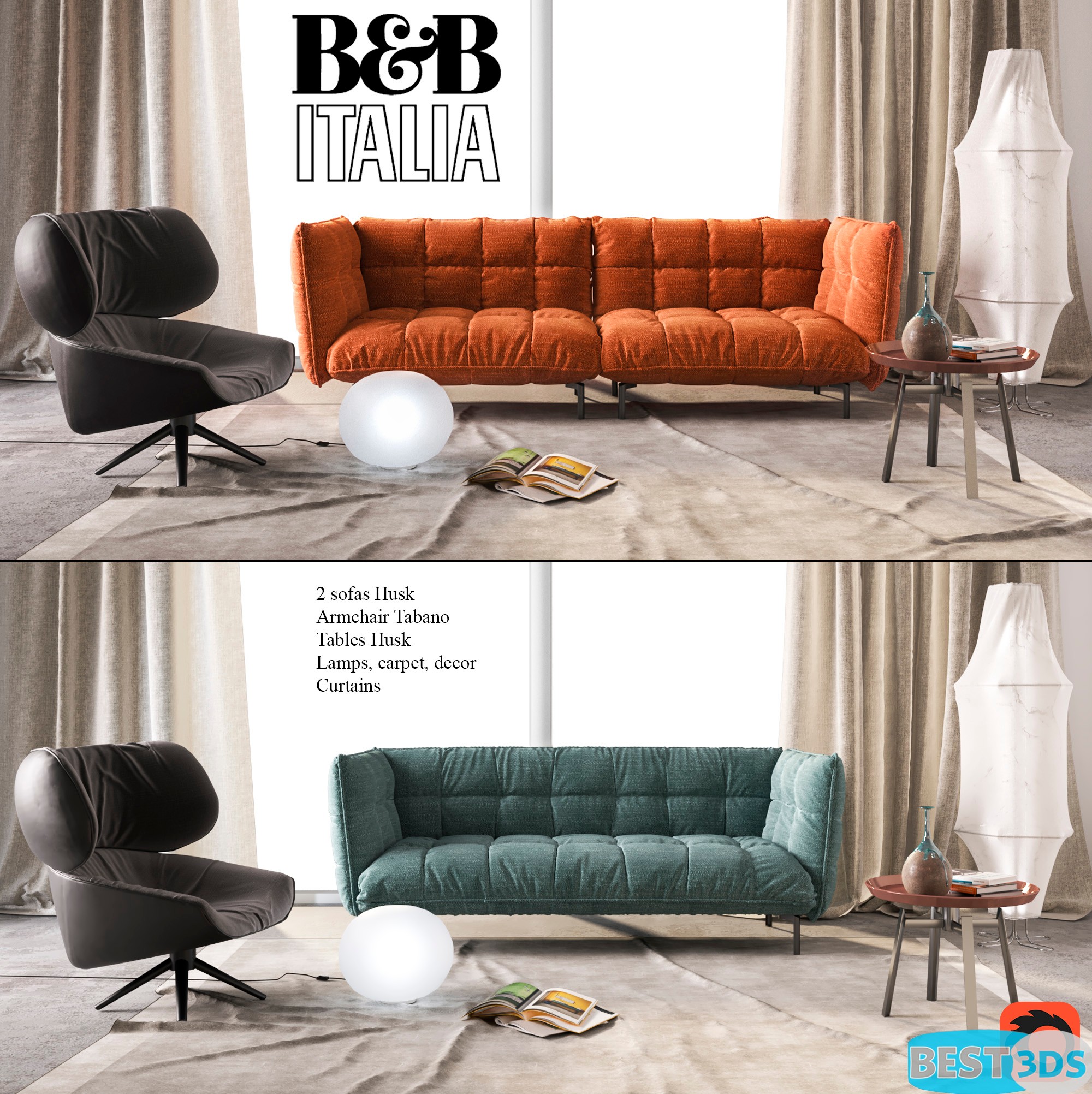 Pack model 3D- Canapé – Image 340