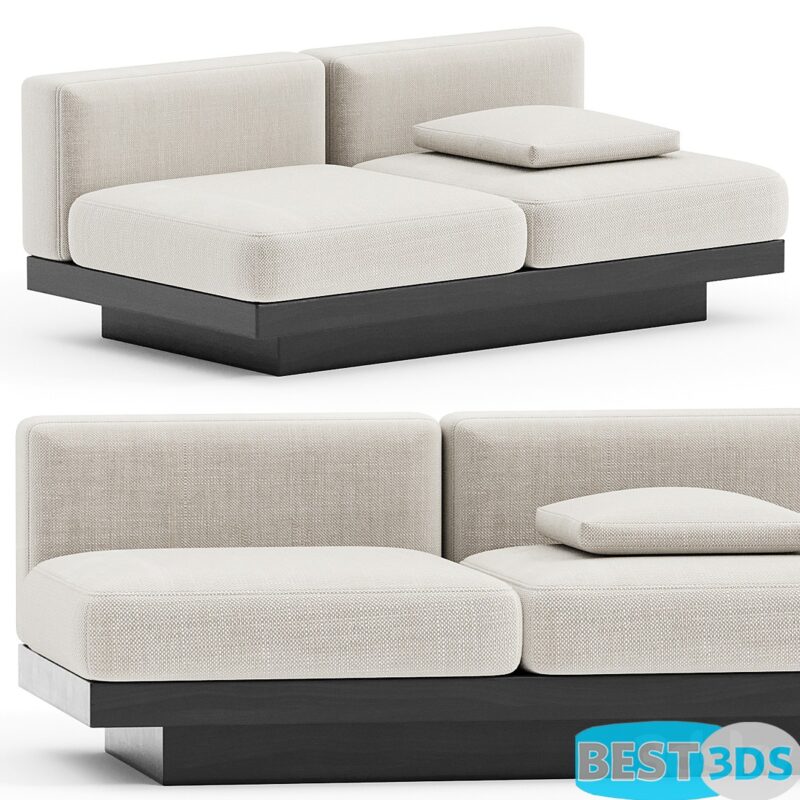Banquette deux places Bone – Rudolph