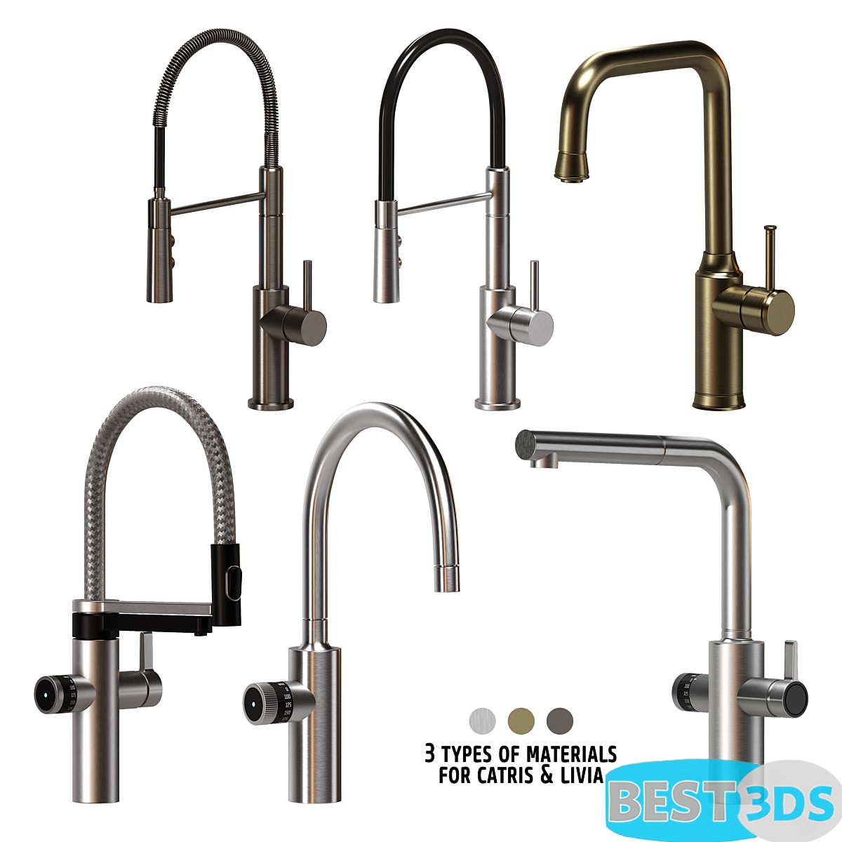 Pack model 3D- Accessoires de salle de bain – Image 37