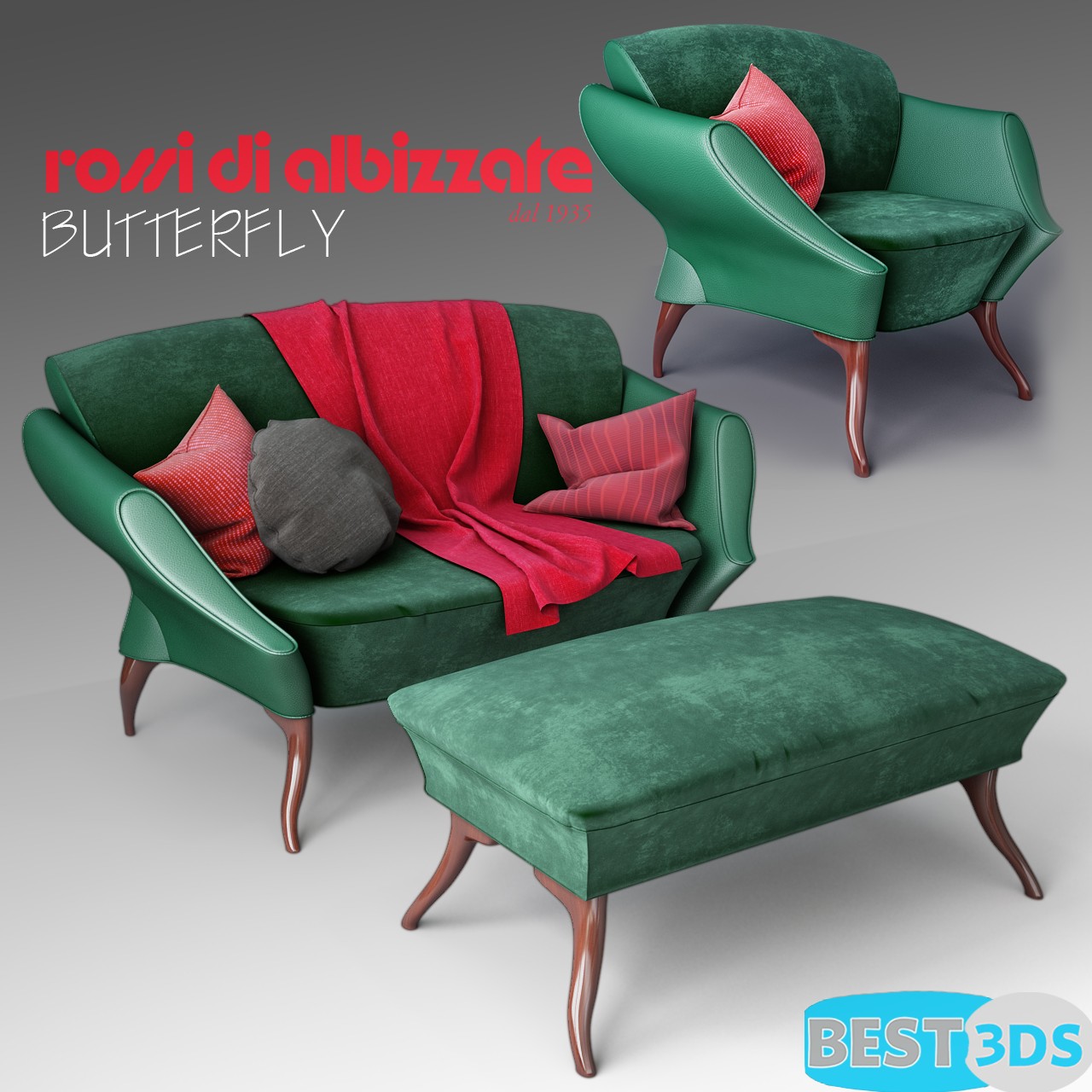 Pack model 3D- Canapé – Image 305