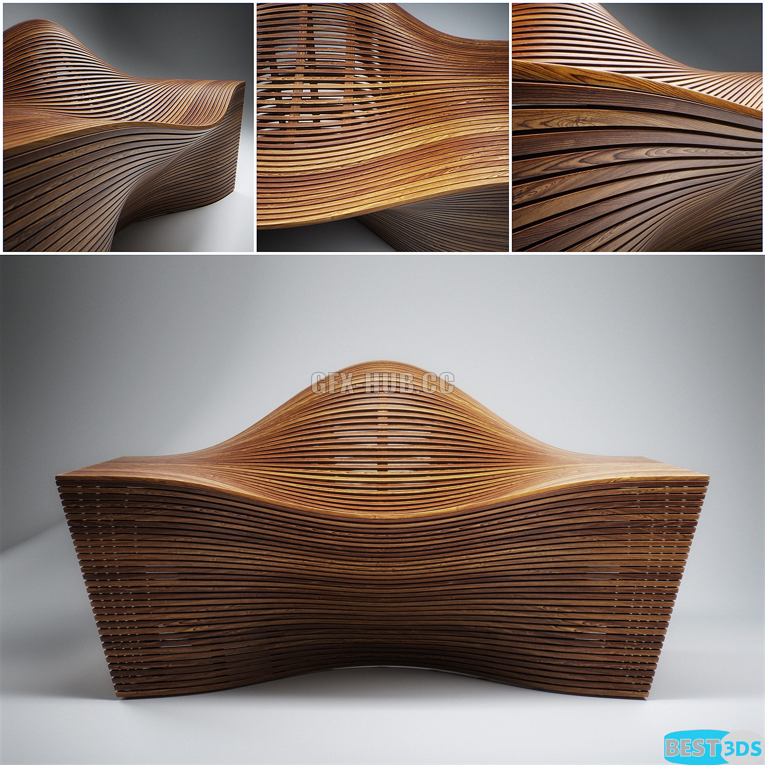 Pack model 3D- Mobilier De Bureau – Image 8