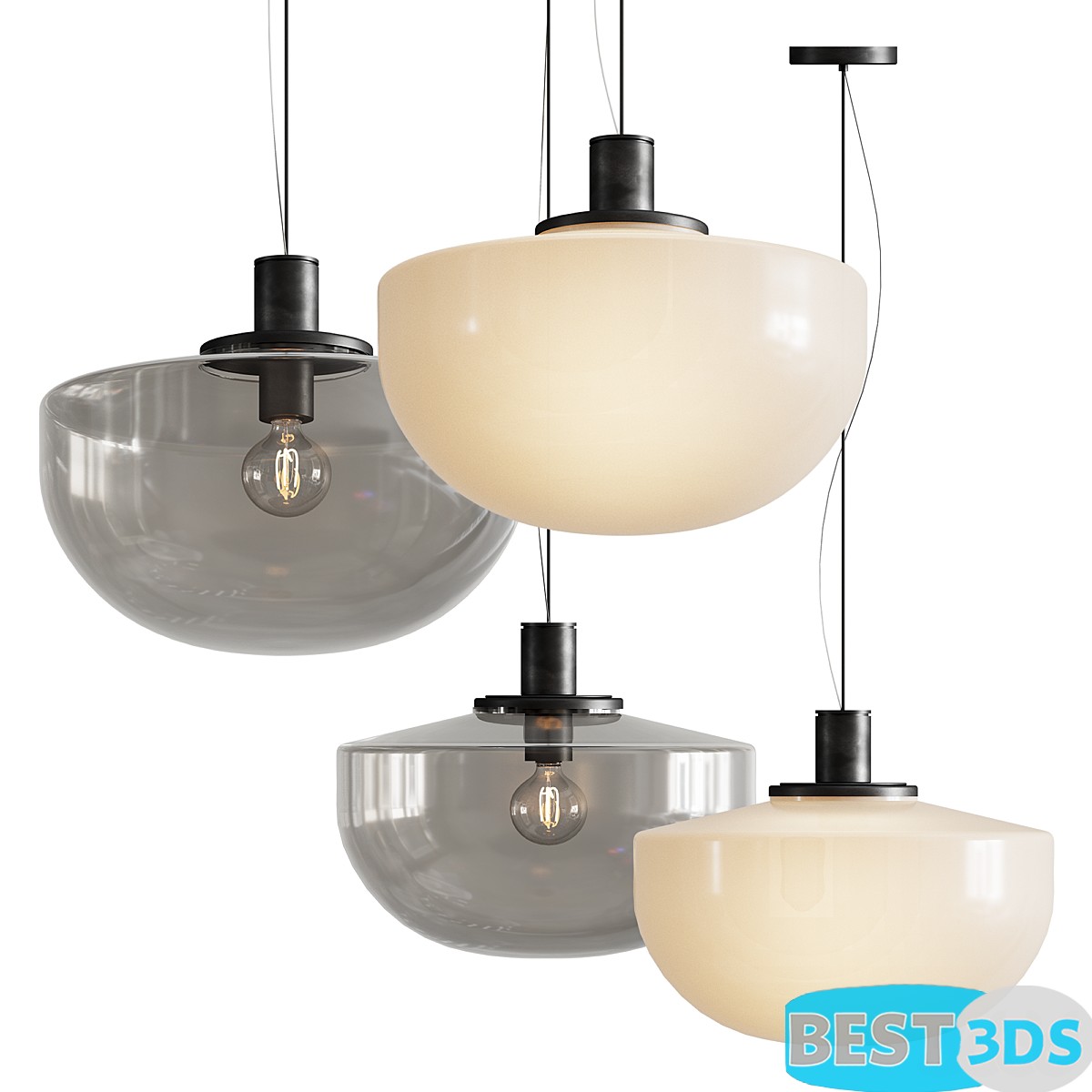 Pack model 3D- Eclairage De Plafond – Image 221