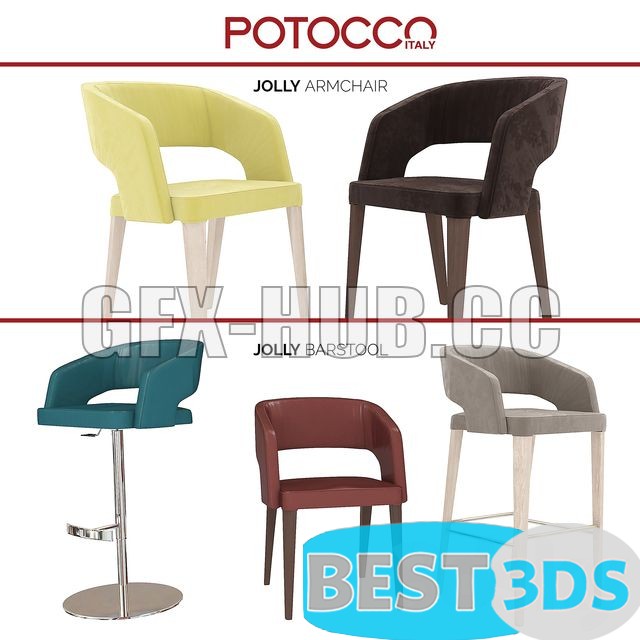 Pack model 3D- Chaise – Image 367