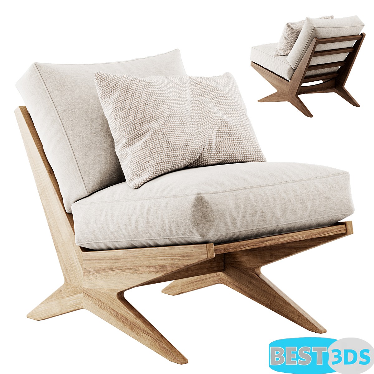 Pack model 3D- Sièges Moelleux – Image 22