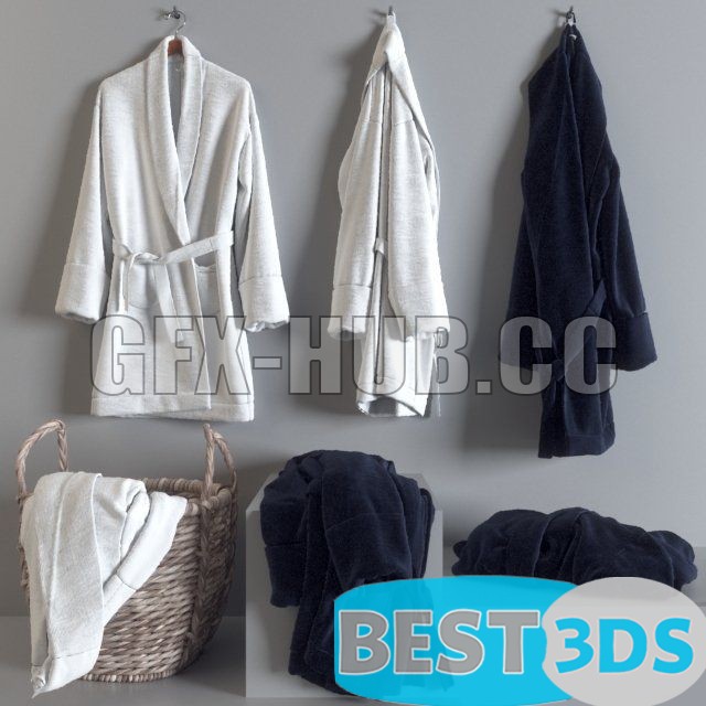 Pack model 3D- Vêtements – Image 3