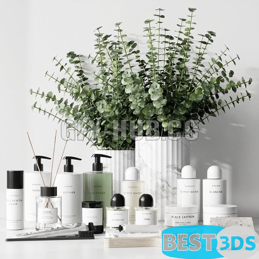 Pack model 3D- Accessoires de salle de bain – Image 12