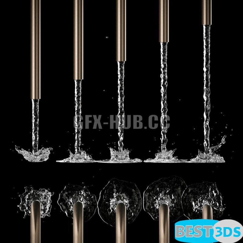 Jets de douche et lavabos – set