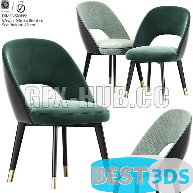 Pack model 3D- Chaise – Image 354
