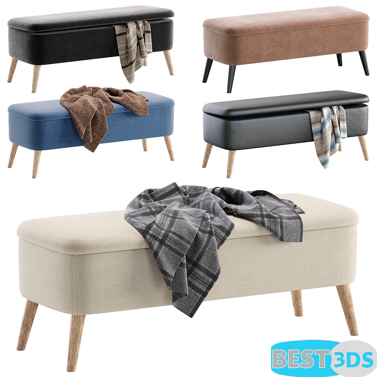 Pack model 3D- Sièges Moelleux – Image 32