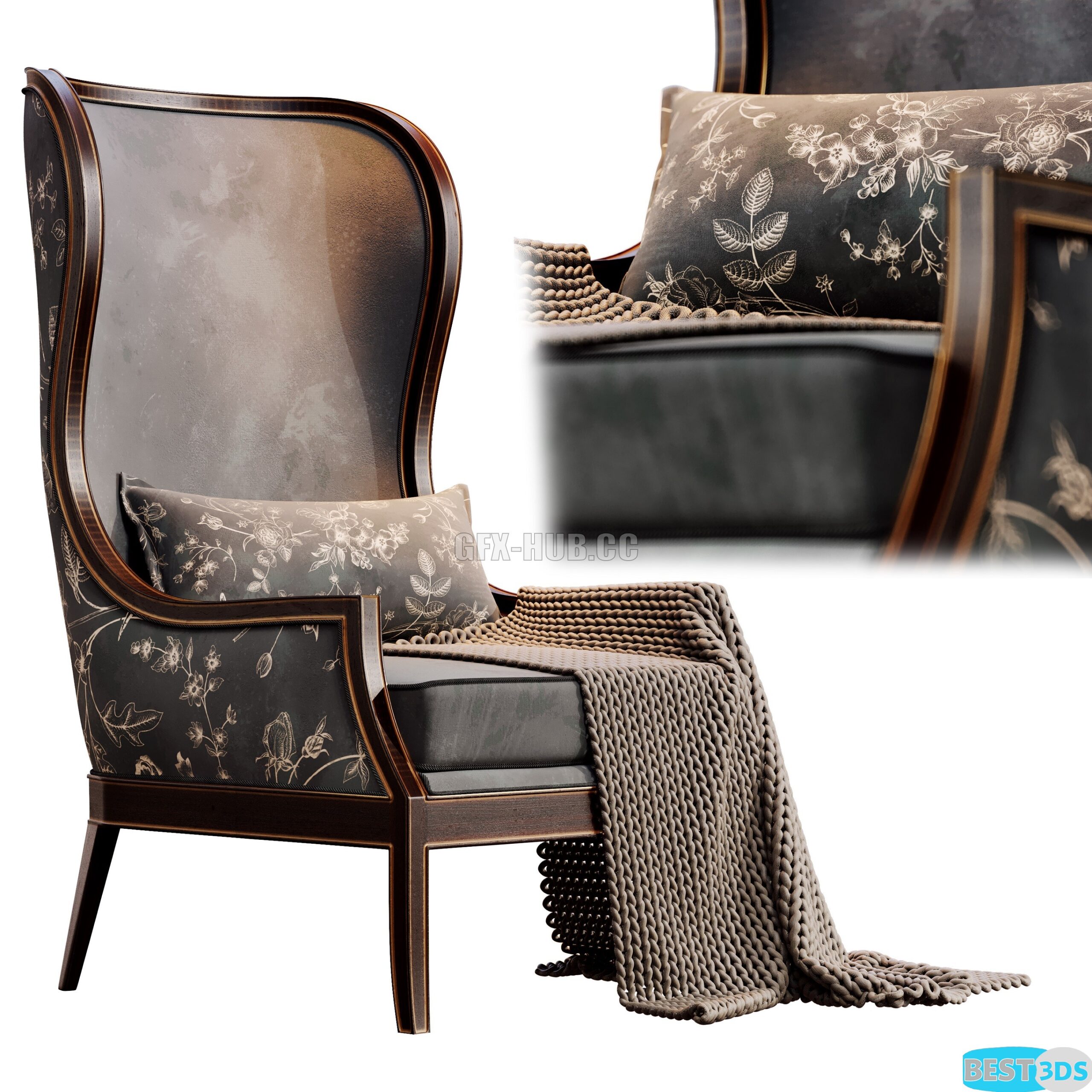 Pack model 3D- Chaise – Image 349
